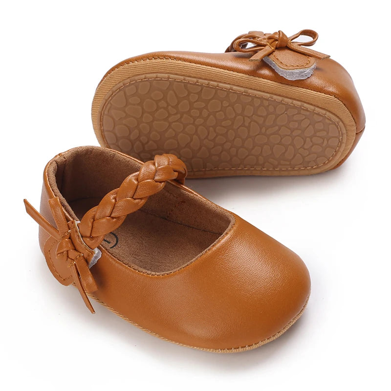Cute Lace Design Baby Girl Non Slip Princess Crib Shoes childrensterritory