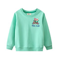 Kids Girls Cartoon Embroidery Applique Design Sweatshirts childrensterritory