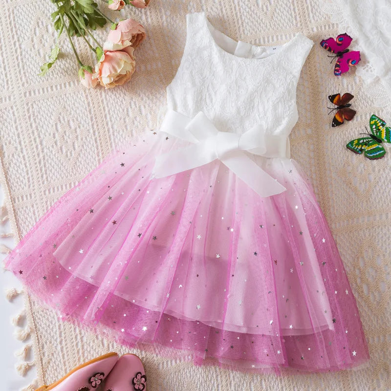 Kids Girls Tutu Princess Dresses for Birthday Party