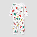 Colorful Christmas Print Long Sleeve Pajamas Sets for Family childrensterritory