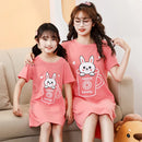Cartoon Print Cotton Night Dress/Sleepwear for Girls