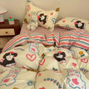 Soft & Colorful Cartoon Print Bedding Set for Kids childrensterritory