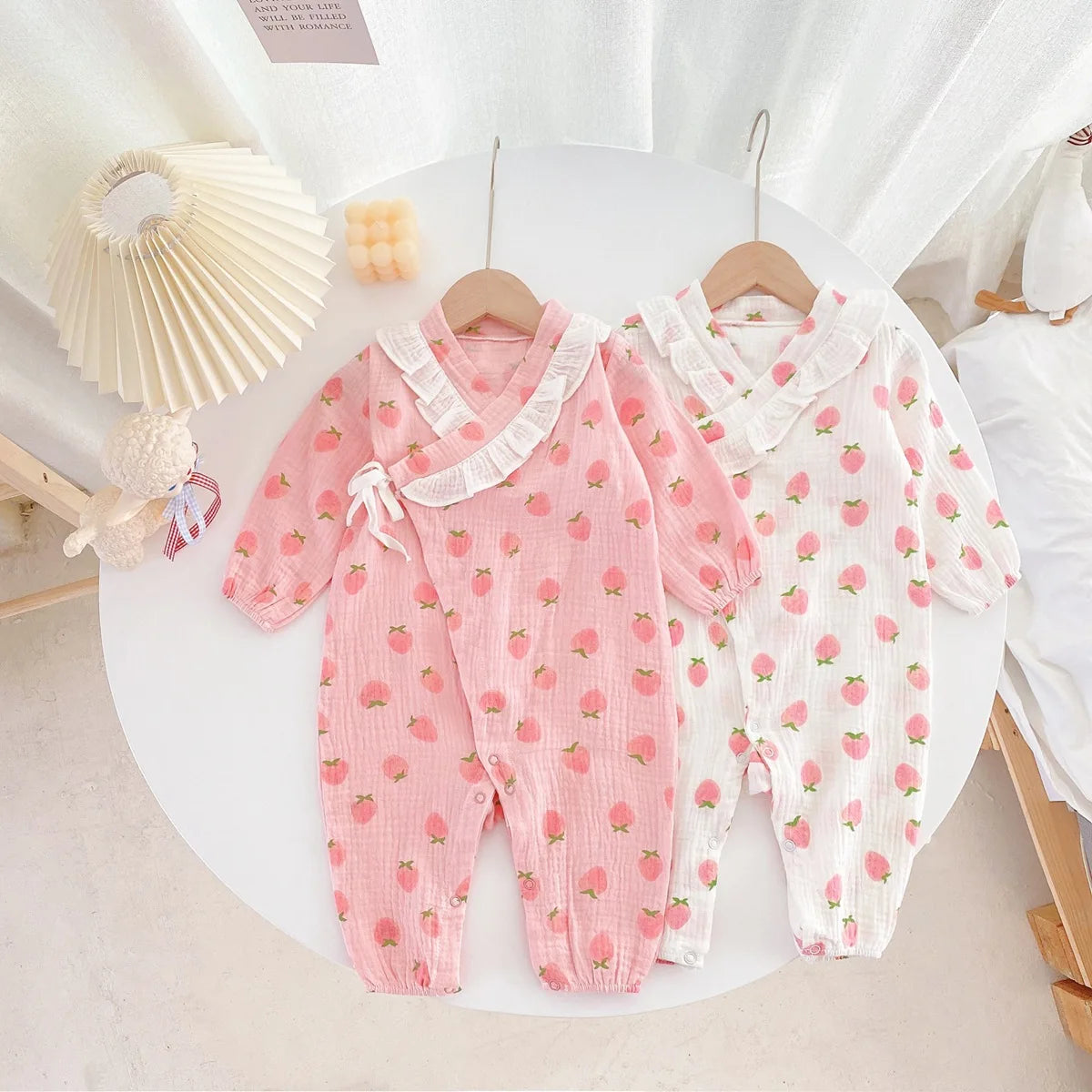 Newborn Baby Cotton Rompers/One-piece