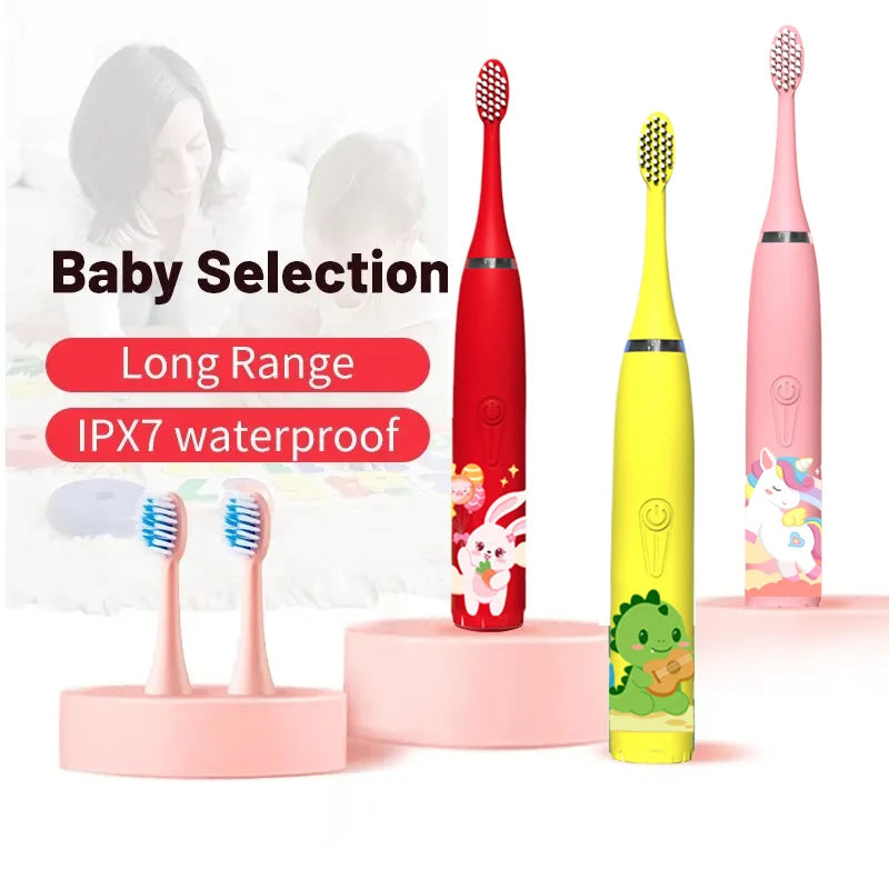 Smart Rechargeable Kids Sonic Electric Toothbrush childrensterritory