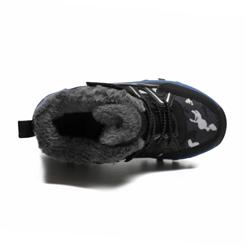 Kids’ Fur-Accented Stylish Casual Shoes