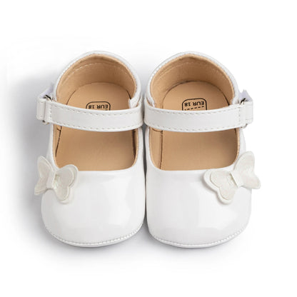 PU Anti-Slip Baby Girls Princess First Walker Shoes childrensterritory