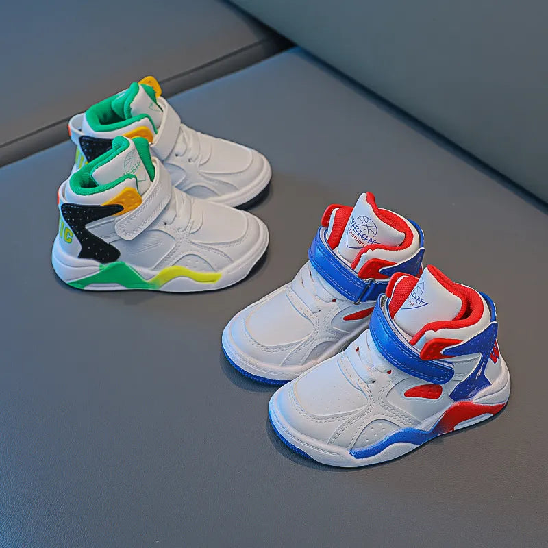 Kids High-top Lightweight Sports Sneakers for Boys and Girls childrensterritory