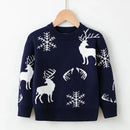 Baby Kids Long Sleeves Christmas Design Winter Sweater