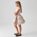 Kids Girls Cake Lace Skirt and Tank Top Dresses