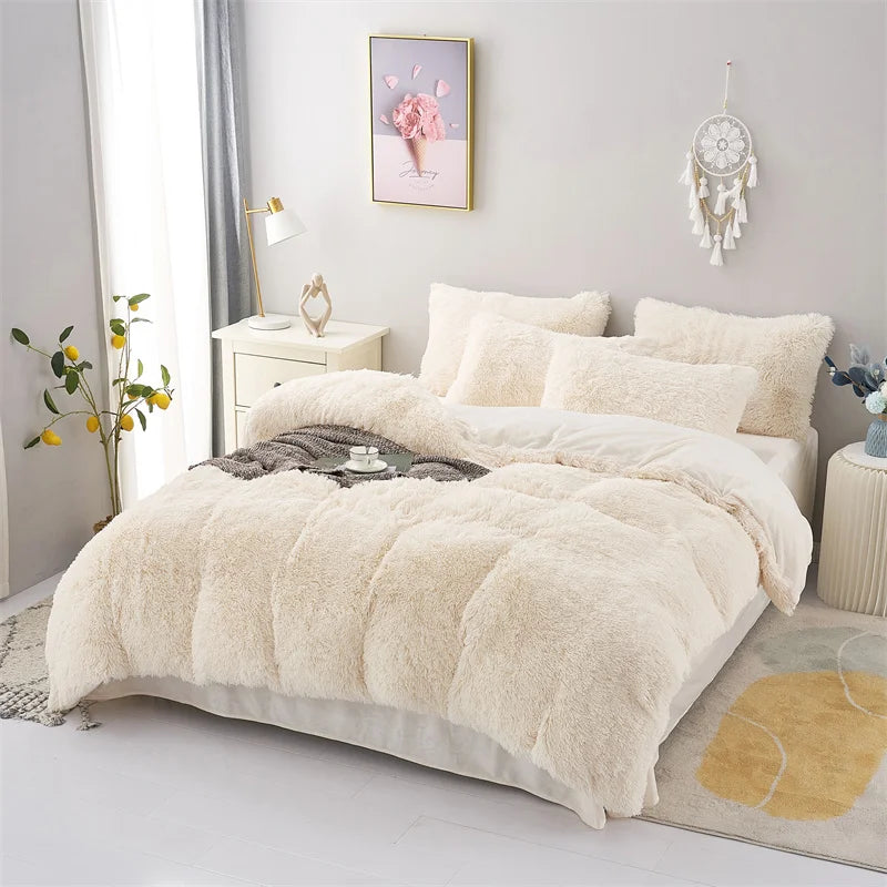 Three-piece Set of Cozy Bedding for Single and Double Beds childrensterritory