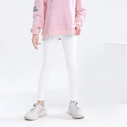 Casual Ankle-Length Kid Girl Thin Tights Sweatpants childrensterritory