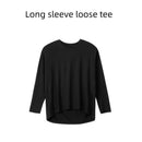 Solid Colour Full Sleeves Summer Clothing Sets For Girls childrensterritory