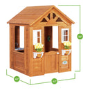 Kids Wooden Playhouse for Backyard with All Accessory childrensterritory