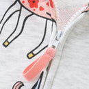 Little Girls Unicorns Design Cotton Hoodies for Autumn childrensterritory