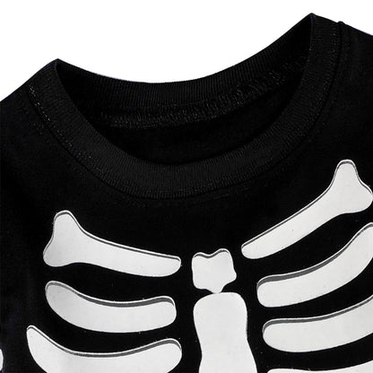 Kids Boy Skeleton Glow in the Dark Girls Unicorn Halloween Costumes childrensterritory