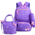 3pcs/set Lovely Print Fashion Backpacks for Children childrensterritory