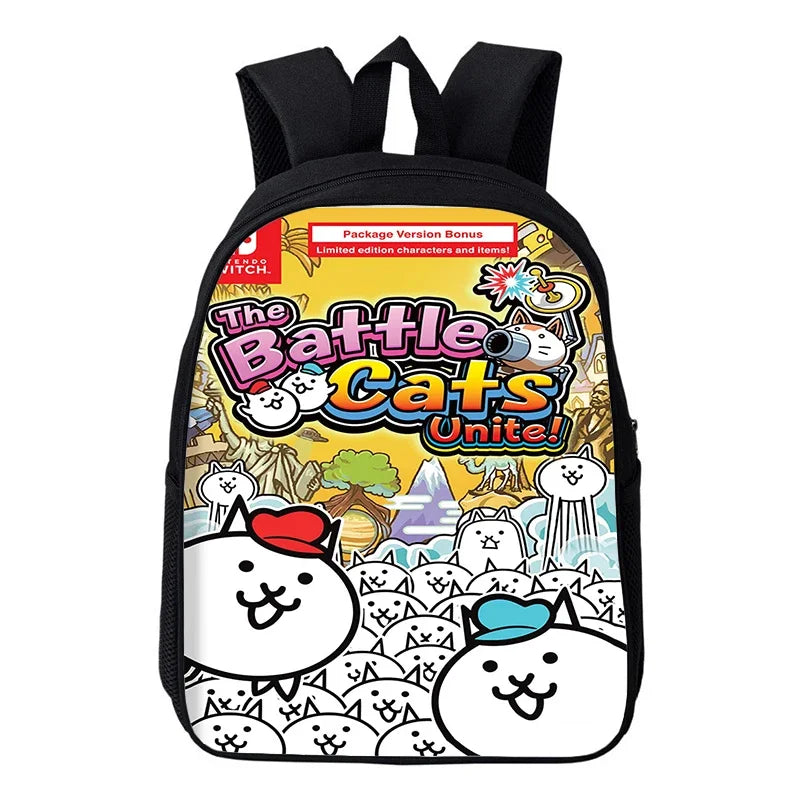 Kids Cartoon Print Stylish School Bags