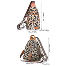 Leopard Print Casual Travel Shoulder Bags For Teenager childrensterritory
