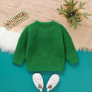 Kids' Long-Sleeved Embroidery Design Warm Sweater