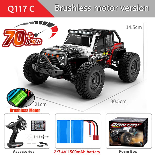 Off-Road Drift Simulation 4WD Rc Cars with LED childrensterritory