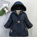 Kids Girls Winter Thicken Coat/Snow Hoodie Jacket