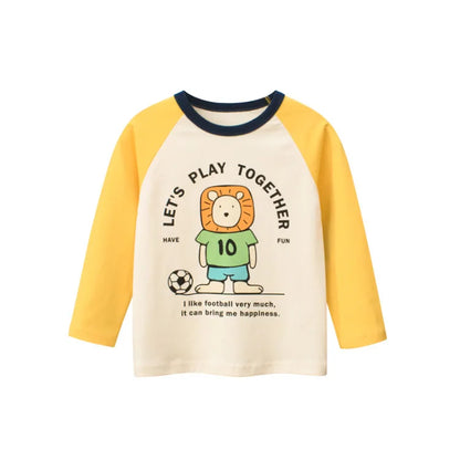 Full Sleeves Cartoon Design Boys Shirts childrensterritory