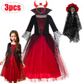 Ghost Bride Kids Girls Costume For Purim Halloween Party