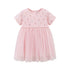 Round Neck Cartoon Design Summer Girls Dresses childrensterritory