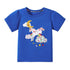 Little Girls Various Cartoon Print Summer Cotton Tops childrensterritory