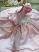 Girls Birthday Party Princess Gown with Pearls Decoration childrensterritory