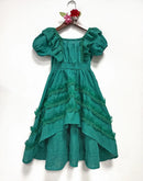 Kids Girls Lace Design Summer Princess Dresses