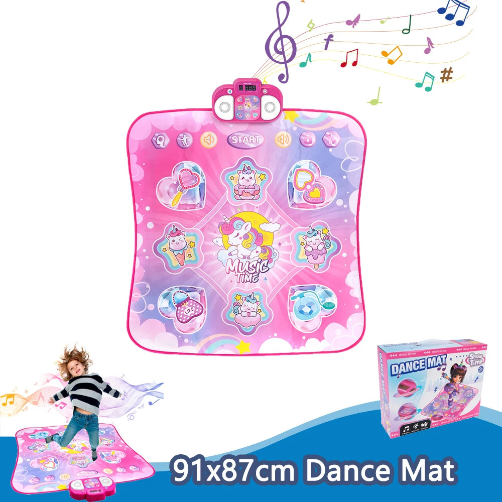 Kids Interactive Musical Floor Mat for Dance and Play Activities childrensterritory
