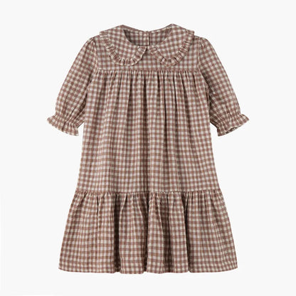 Kids Boys Girls Plaid Matching Summer Clothing Sets childrensterritory