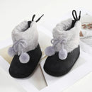 Soft Sole Furry Snow Boots First Walkers for Baby Girls childrensterritory