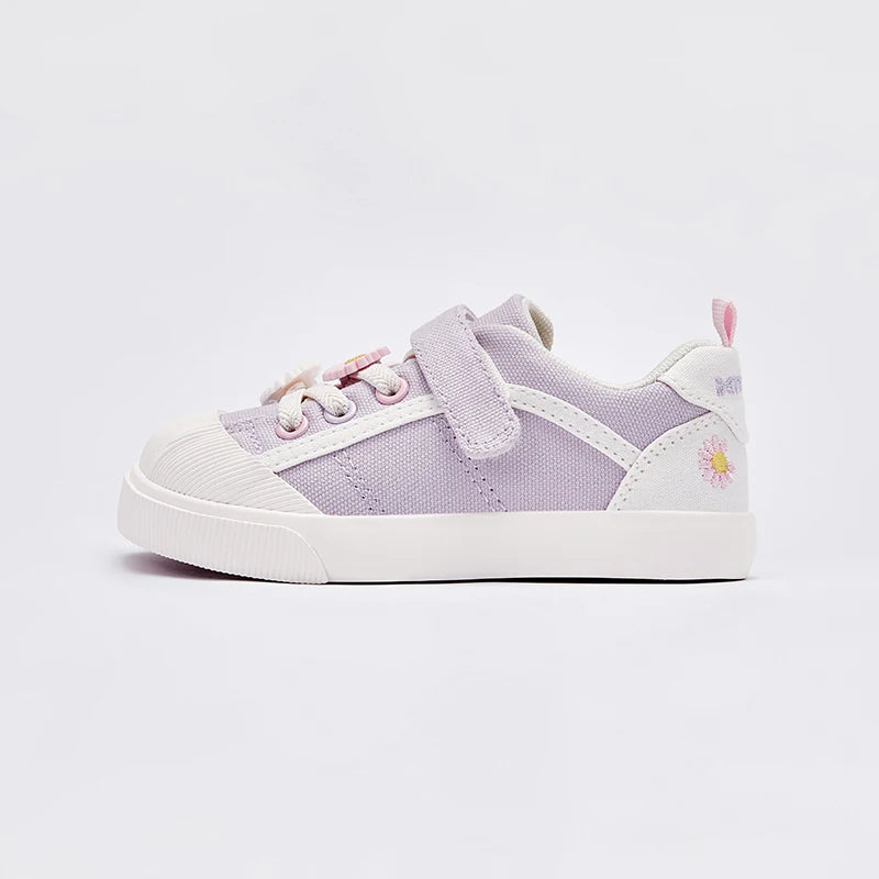 Kids Girls Soft Sole Anti Slip Canvas Shoes