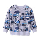 Children's Elmo Cartoon Print Clothes Sets for Boys, Girls