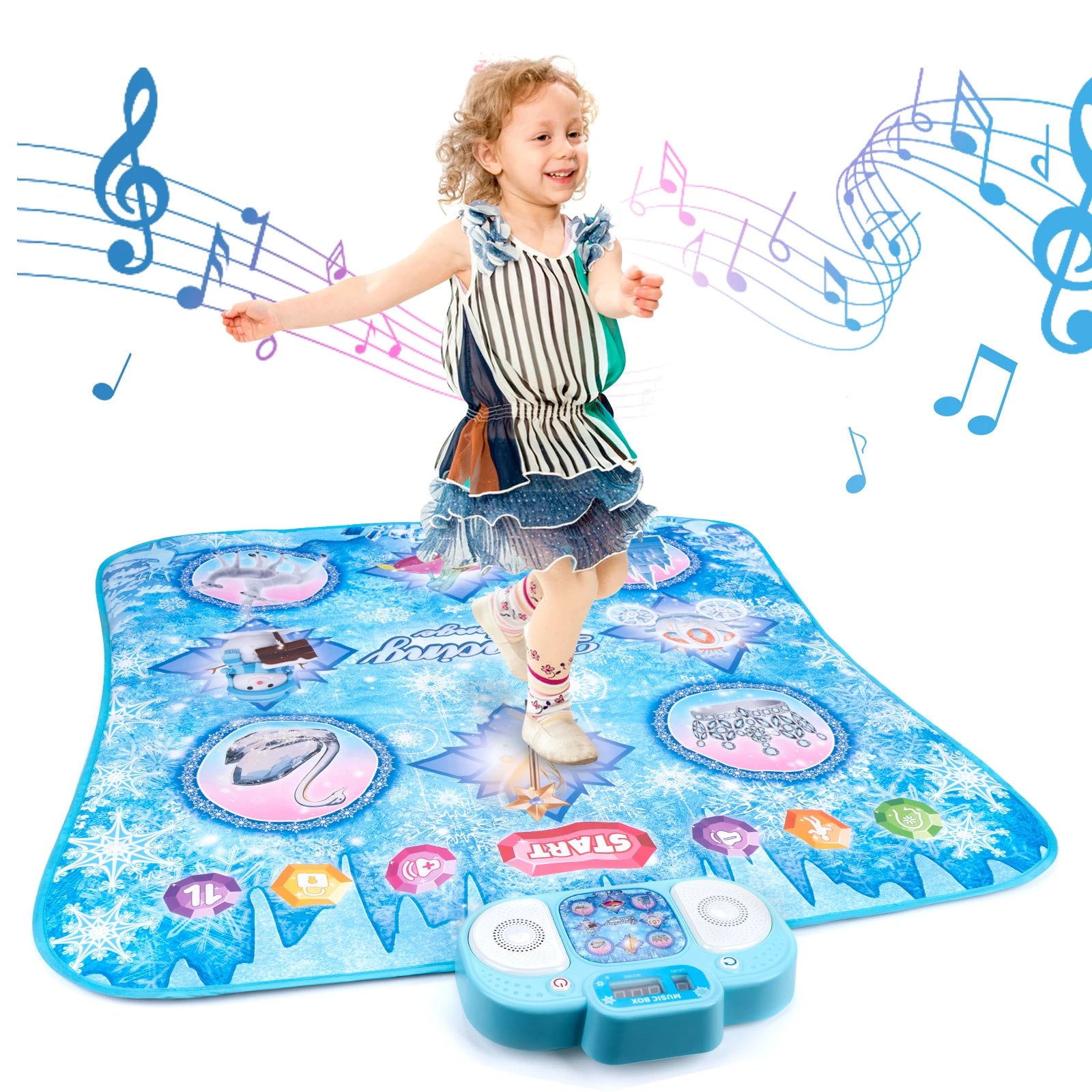 Kids Interactive Musical Floor Mat for Dance and Play Activities