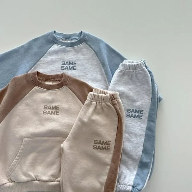 Boys’ Winter Wear Set with Long Sleeves