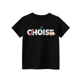 Cartoon Letter Printed Kids Boys Girls Loose Summer Cotton Top childrensterritory