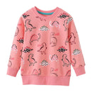Kids Cartoon Design Girls Sweatshirts childrensterritory