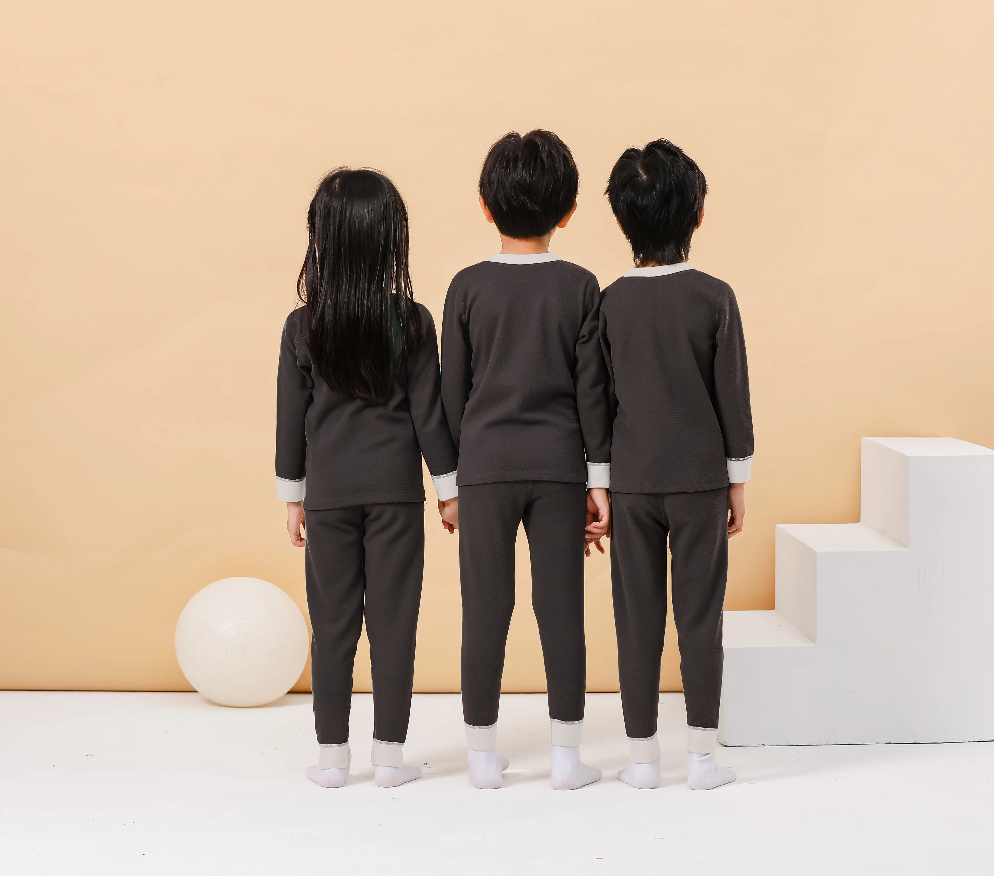 Kids Boys Girls Breathable Thermal Homeware Set