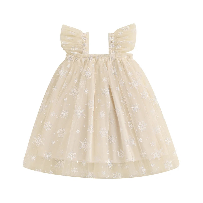 Girls' Sleeveless Fluffy Elegant Summer Dresses