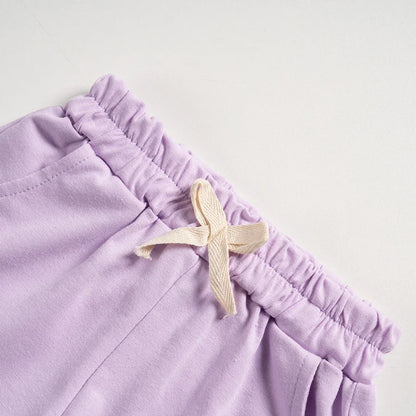 Causal Outfit Set for Girls with Butterfly Pattern for Summer. childrensterritory