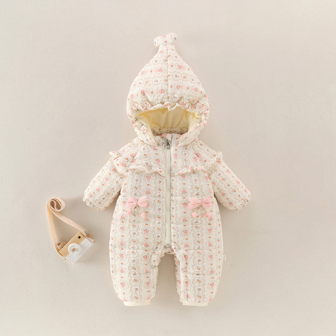 Baby Kids Long-Sleeved Warm Bodysuits childrensterritory