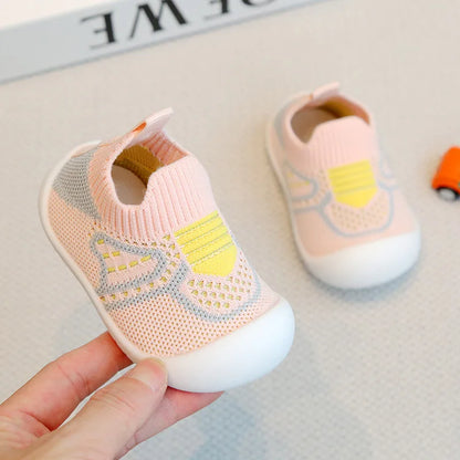 Kids Solid Color Soft Casual Shoes