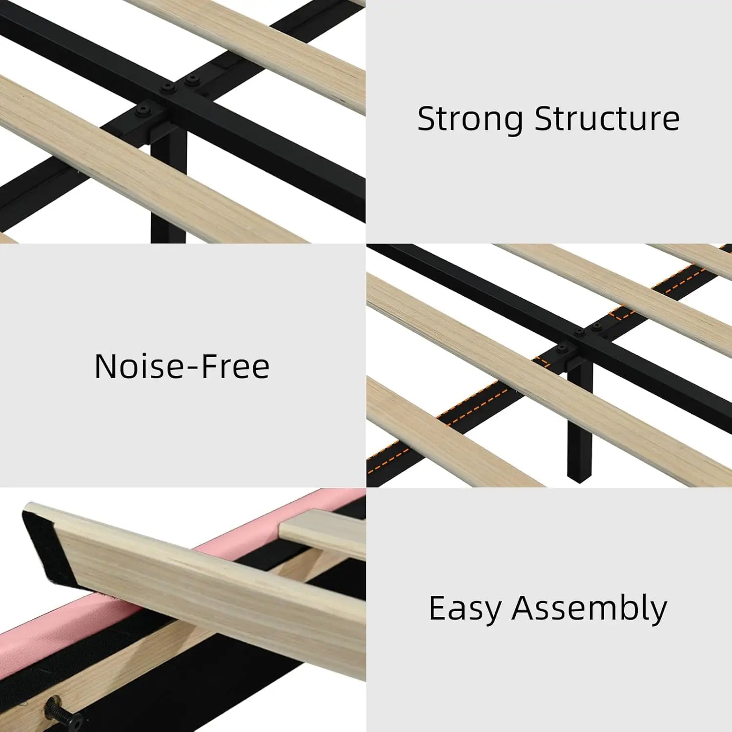 Solid Kids Bed Frame Designed to Provide Stability and Safety childrensterritory