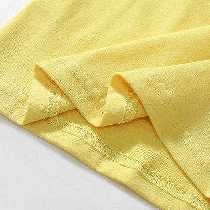 Kids Girls Flowers Embroidered Cotton T-shirts childrensterritory