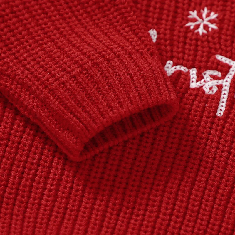 Baby Kids Christmas Design Winter Casual Sweater