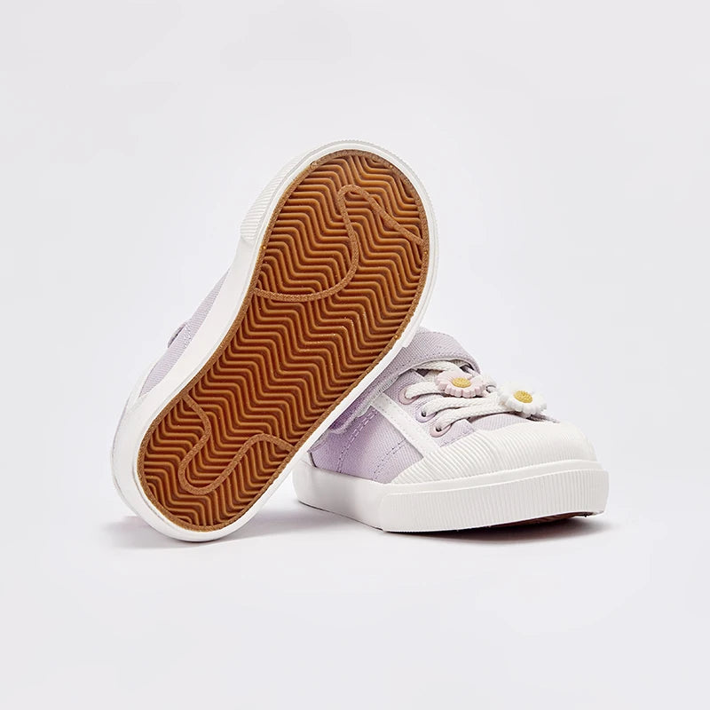 Kids Girls Soft Sole Anti Slip Canvas Shoes