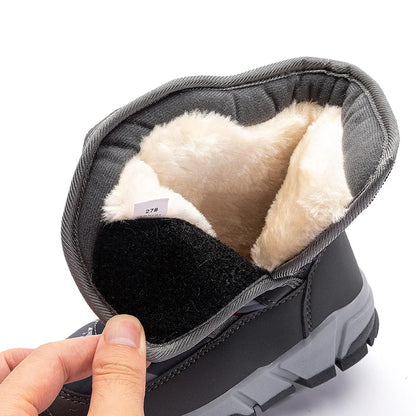 -30 Degree Kids Thick Mid Warm Waterproof Non-slip Boots childrensterritory